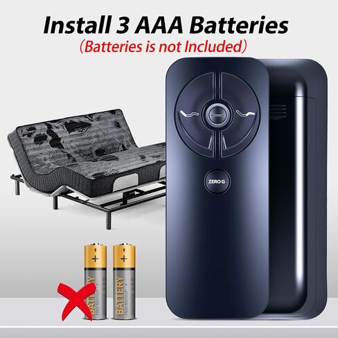 New Replacement RF399A/RF368B Ease Ergo 2.0/3.0/4.0 Remote Control Compatible with Tempurpedic/Sealy Adjustable Bed Base JLDK.30.03.20 in Saudi Arabia