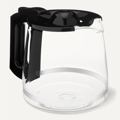 Amazon Basics 5-Cup Glass Replacement Carafe for Amazon Basics Coffee Maker B0D9QFRJMX, B0D9QHFTVD, Black in Saudi Arabia
