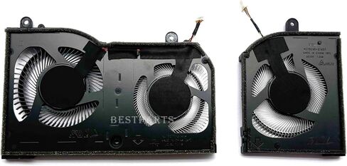 BestParts New Genuine CPU+GPU Fan Replacement for ACER Predator Triton 500 SE (PT516-51S, PT516-52S), P/N: ND75C96-21K07, ND75C77-20M04 (for Core i9 Processor Series) in Kuwait