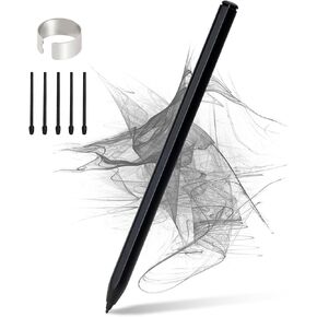 Magnetic Stylus for Kindle Scribe Pen with Eraser, Replacement for Remarkable 2 Pen with Eraser, EMR Pen for Kindle Scribe Stylus, 4096 Pressure Sensitivity,Palm Rejection,Tilt Support with 5 Pen Tips in Saudi Arabia