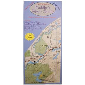 ADK Paddlers Map - Saranac Lk. 9780974632087 in Saudi Arabia