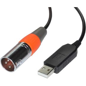 FT232RL USB to XLR 3PIN Male Adapter Converter RS485 Serial Cable for Audio Processing Device DPA-A DPA240P DPA260P(5 metre,Color C) in Kuwait