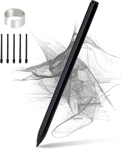 Magnetic Stylus for Kindle Scribe Pen with Eraser, Replacement for Remarkable 2 Pen with Eraser, EMR Pen for Kindle Scribe Stylus, 4096 Pressure Sensitivity,Palm Rejection,Tilt Support with 5 Pen Tips in Saudi Arabia