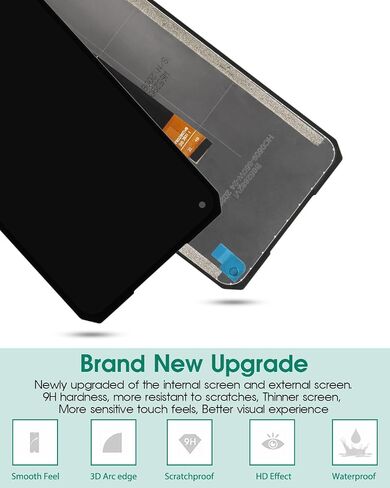for Oukitel WP7 LCD Display Repair Kits for Oukitel WP7 Touch Screen Digitizer Assembly Replacement Black 6.53" in Saudi Arabia