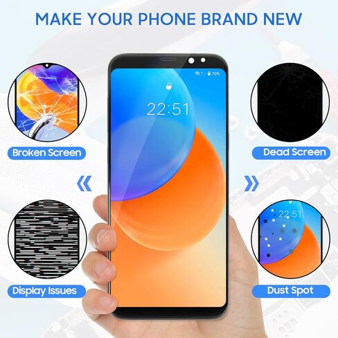 TFT LCD Screen for Samsung Galaxy S8+ Plus G955 Screen Rreplacement for Samsung Galaxy S8 Plus LCD Display Touch Digitizer Assembly G955F G955A SM-G955U Repair Kit Black with Frame [Not Fingerprint] in Saudi Arabia