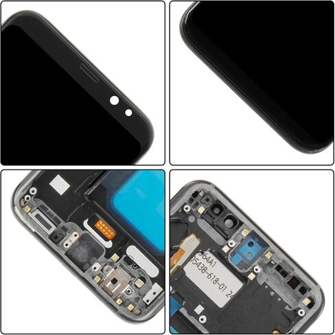 TFT LCD Screen for Samsung Galaxy S8+ Plus G955 Screen Rreplacement for Samsung Galaxy S8 Plus LCD Display Touch Digitizer Assembly G955F G955A SM-G955U Repair Kit Black with Frame [Not Fingerprint] in Saudi Arabia