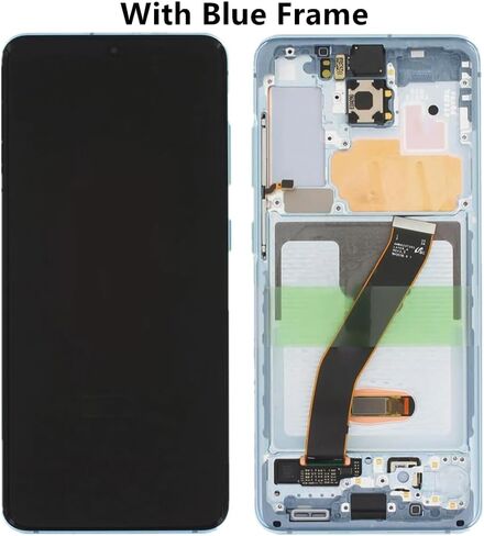 6.2 "AMOLED Original لـ Samsung Galaxy S20 SM-SM-G980F Display Touch Screen Digitizer Assembly S20 5G SM-SM-G981U SM-G981U1 SM-G981B شاشة (مع إطار رمادي + أدوات خلفية + أدوات) in Kuwait