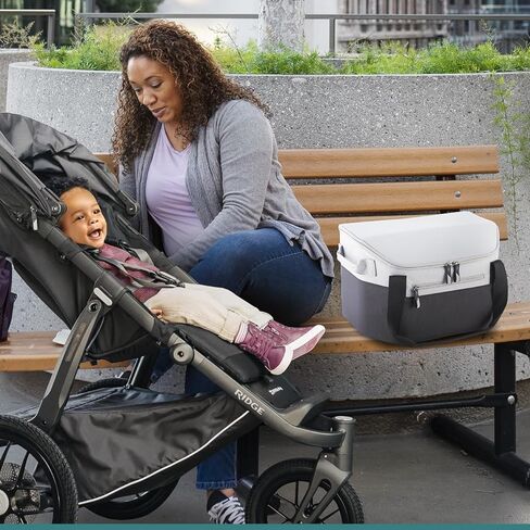 صندوق مبرد لسلال uppababy vista ، كروز ، سلال عربة التلال ، ملائمة مثالية لسلال عربة uppaerbaby ، من السهل إزالة ، مربع مبرد تسرب معزول ، مقابض محمولة محمولة in Kuwait