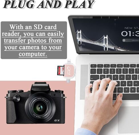 قارئ بطاقة SD ، منفذ متعدد 4 في 1 Universal SD TF Card Reader ، قارئ بطاقة SD ، قارئ بطاقة Micro SD ، كاميرا بطاقة SD Micro ، قارئ بطاقة الذاكرة ، التوصيل والتشغيل ، متوافق مع Android و iOS وما إلى ذلك in Saudi Arabia