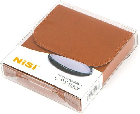 Nisi vari 67mm Orange & Blue Cpl | لون لون تعزيز مرشح الاستقطاب الدائري | التعرض الطويل وتصوير المناظر الطبيعية in Kuwait
