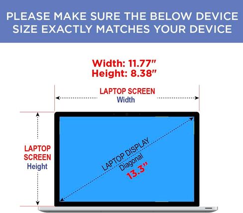 Matte Screen Protector for Dell Latitude 13 7340 2 in 1 laptop 13.3 Inch 2 PACK in Saudi Arabia