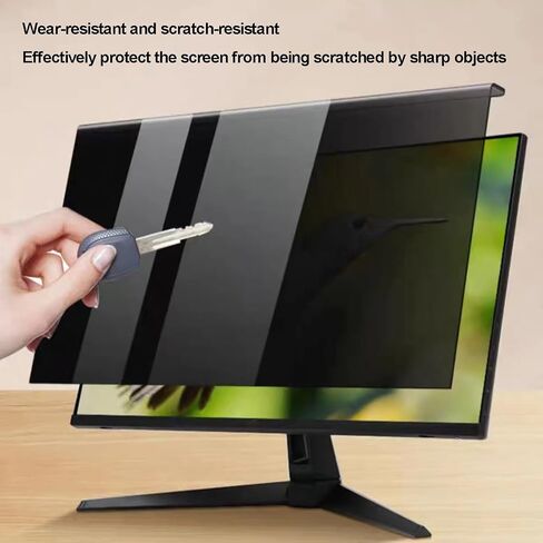 17-21.5 inch Computer Privacy Screen Protector for Aspect 5:4 16:9 16:10 Desktop PC Monitor Hanging Type Computer Privacy Screen Filter Panel,17.3in 16:9 in Saudi Arabia