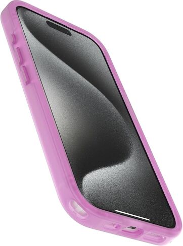 سلسلة التناظر Otterbox Series لينة لمسة Magsafe لـ iPhone 15 Pro - Dark Echo (Black) ، وتصميم مطاطي أنيق ، وسلس ، ومصدات الكاميرا ، وشفة الشاشة الواقية in Kuwait