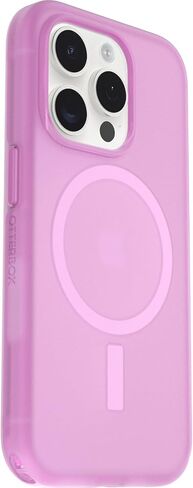 سلسلة التناظر Otterbox Series لينة لمسة Magsafe لـ iPhone 15 Pro - Dark Echo (Black) ، وتصميم مطاطي أنيق ، وسلس ، ومصدات الكاميرا ، وشفة الشاشة الواقية in Kuwait