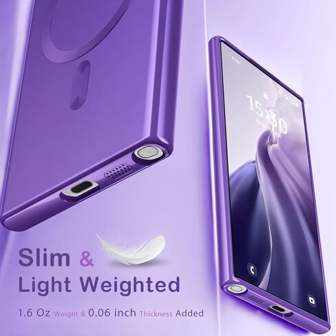 مغناطيسي لـ Samsung Galaxy S22 Case for Women Men Girls [متوافقة مع Magsafe] in Kuwait
