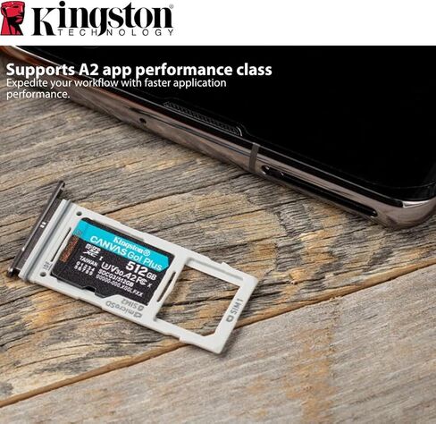 Kingston 128GB MicroSDXC Canvas Go بالإضافة إلى بطاقة الذاكرة (3 عبوات) مع قارئ بطاقات Focus All-In-واحد (4 عناصر) in Saudi Arabia