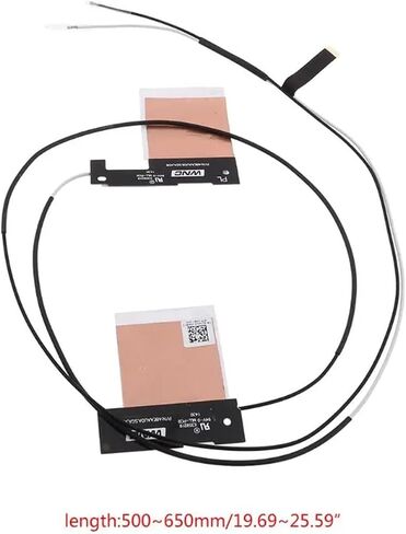 1Pair M.2 Wireless IPEX MHF4 AN/TE/NA W/I/FI شريط كابل لـ AX200 9260 9560 8265 8260 7265 Tablet in Saudi Arabia