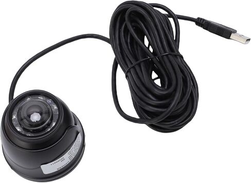 Yunir USB Infrared Camera, 1080P HD Security Camera with Night Vision, IP54 Rain Proof Plug and Play for Bus Home Monitoring in Saudi Arabia