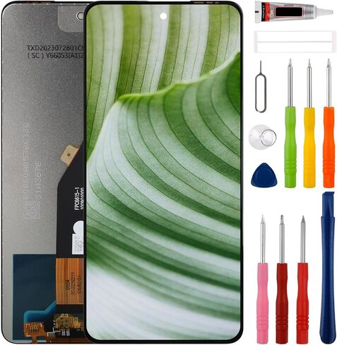 شاشة LCD جديدة لـ Infinix Smart 8 X6525 ، X6525D Touch Screen Digitizer Assembly Assembly مع أدوات الإصلاح المترقية Kit-Black in Saudi Arabia