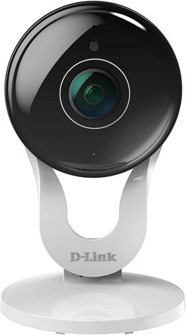 D-Link 1080p Wi-Fi Camera Indoor Camera ، Comple HD HD 137 Degree Wi-Fi Camera ، التسجيل السحابي ، الصوت في اتجاهين ، اكتشاف الحركة ، الرؤية الليلية ، متوافقة مع Alexa (DCS-8300LH) (متجدد) in Saudi Arabia