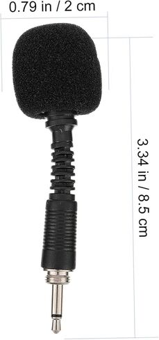 2PCS MINI Nove Novening Microphone للبث المباشر الغناء وتسجيل الميكروفون المحمول للهاتف والكمبيوتر ملحق الإضافات المباشرة in Kuwait