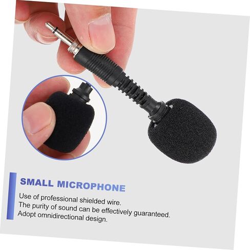 2PCS MINI Nove Novening Microphone للبث المباشر الغناء وتسجيل الميكروفون المحمول للهاتف والكمبيوتر ملحق الإضافات المباشرة in Kuwait