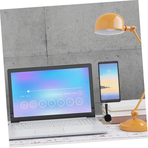 2PCS MINI Nove Novening Microphone للبث المباشر الغناء وتسجيل الميكروفون المحمول للهاتف والكمبيوتر ملحق الإضافات المباشرة in Kuwait