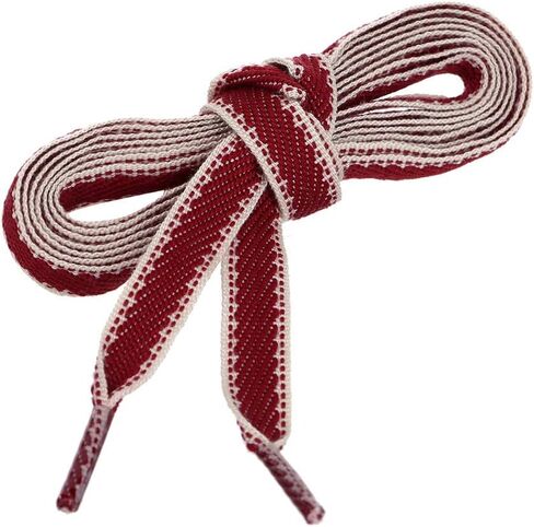 Allegra K 2 Pairs Flat Shoelaces Canvas Contrast Color Replacement Shoe Strings for Sneakers in Saudi Arabia