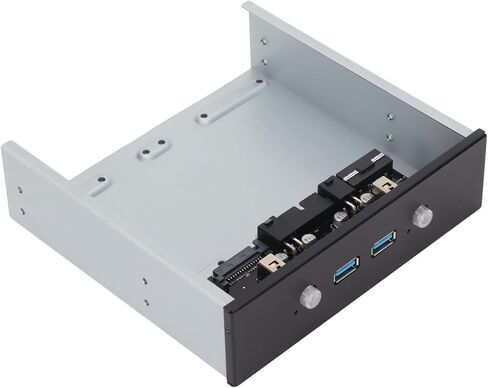 5.25 "اللوحة الأمامية لمحور USB المعدني لمحرك الأقراص الضوئي لسطح المكتب ، منافذ USB3.0 2x ، توسيع طاقة 2x ، توسيع 2x USB ، قوس القرص الصلب 2.5 بوصة ، مركز توسيع سطح المكتب in Kuwait