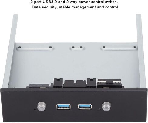5.25 "اللوحة الأمامية لمحور USB المعدني لمحرك الأقراص الضوئي لسطح المكتب ، منافذ USB3.0 2x ، توسيع طاقة 2x ، توسيع 2x USB ، قوس القرص الصلب 2.5 بوصة ، مركز توسيع سطح المكتب in Kuwait