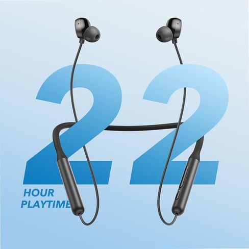 Soundcore by Anker Life U2i Wirelessband Headons ، برامج تشغيل 10 ملم مع تقنية باس ، ووقت اللعب 22 ساعة ، والمكالمات المحسنة AI ، وقابلة للطي وخفيفة الوزن ، مقاومة للمياه IPX5 ، وآمنة (متجددة) in Kuwait