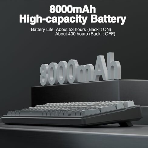 Aula F99 Pro Wireless Mechanical Keyboard ، لوحة مفاتيح مخصصة قابلة للتبديل الساخنة ، الإضاءة الخلفية RGB ، مفاتيح خطية خطية مسبقًا ، مفاتيح ألعاب ميكانيكية 2.4 جيجا هرتز/USB-C/BT5.0 (متجددة) in Kuwait