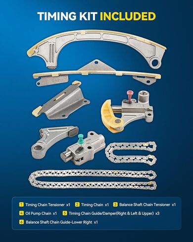 مجموعة سلسلة التوقيت PHILTOP للبعثة 2005-2010، F150 2004-2010، F150 Heritage 2004-2004، F350 Super Duty 2005-2010، Mark LT 2006-2008، Na-v-i-g-a-t-o-r 2005-2013 in Kuwait