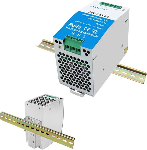DIN-Rail Power Supply, 120W AC to DC, 24V 5A (DR-120-24) in Kuwait
