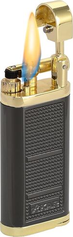 XIKAR® Pipeline Soft Flame Lighter Black & Gold in Saudi Arabia