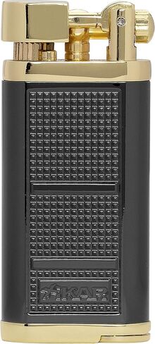 XIKAR® Pipeline Soft Flame Lighter Black & Gold in Saudi Arabia