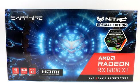 SAPPHIRE 11304-01-20G NITRO+ AMD RADEON RX 6800 XT SE PCIE 4.0 GAMING CARTER مع 16GB GDDR6 (متجدد) in Saudi Arabia