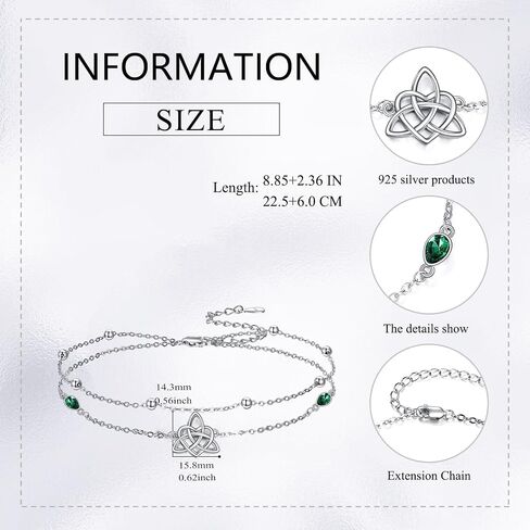 VONALA Butterfly Anklets 925 Sterling Silver Dainty Adjustable Butterfly Layered Chain Ankle Foot Link Ankle Bracelets Beach Jewelry Gift for Women in Kuwait
