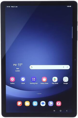 SAMSUNG Galaxy Tab A9+ Plus (64GB, 4GB, Wi-Fi Only) 11.0" Android Tablet, 7040mAh Battery, Snapdragon 695 (6nm), 4-Speakers, International Model X210 (W/ 15W Fast Charger, Graphite) in Saudi Arabia