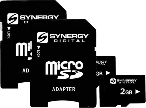 Synergy Digital 2GB Micro SD Secure Digital Cards ، متوافقة مع هاتف LG G4 الخلوي - حزمة 2 in Saudi Arabia