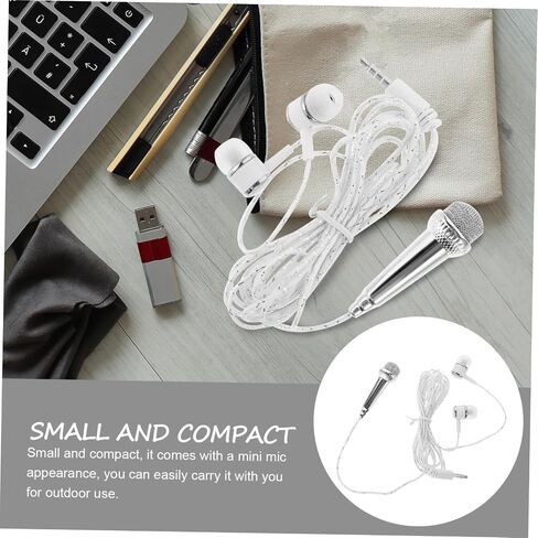 ERINGOGO Portable Mini Microphone Home Smartphone Recording Mic Lightweight Singing Mic for Phone in Saudi Arabia
