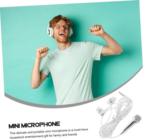 ERINGOGO Portable Mini Microphone Home Smartphone Recording Mic Lightweight Singing Mic for Phone in Saudi Arabia