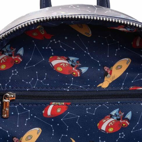 Loungefly Disney Lilo & Stitch Zodiac Glow In The Dark All-Over Print Womens Backpack in Saudi Arabia
