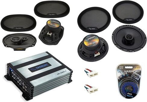 Ammarony Audio HA-R69 متوافق مع Nissan Frontier 2005-2015 CAR Stereo Rhythm Series 6x9 SPEANS 450W SPEEMERS ، HA-65 in Kuwait