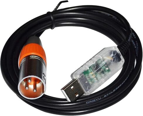FT232RL USB إلى XLR 3PIN محول محول الذكور RS485 كبل التسلسلي لجهاز معالجة الصوت DPA-A DPA240P DPA260P (5 متر ، اللون C) in Saudi Arabia