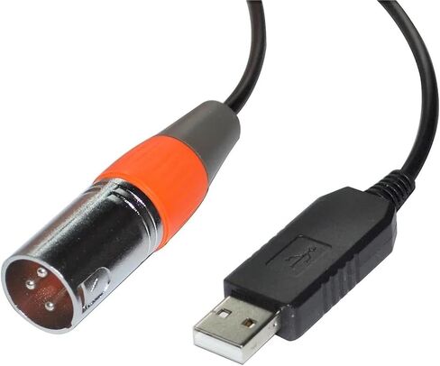 FT232RL USB إلى XLR 3PIN محول محول الذكور RS485 كبل التسلسلي لجهاز معالجة الصوت DPA-A DPA240P DPA260P (5 متر ، اللون C) in Saudi Arabia