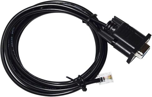 FT232RL ChIP USB إلى RJ12 RJ11 6P4C RS232 كابل تصحيح الاتصالات التسلسلية لوحدة التحكم الرقمية لسلسلة DPG إلى الكمبيوتر (3.6M ، DB9-RJ11 (NO ChIP)) in Kuwait