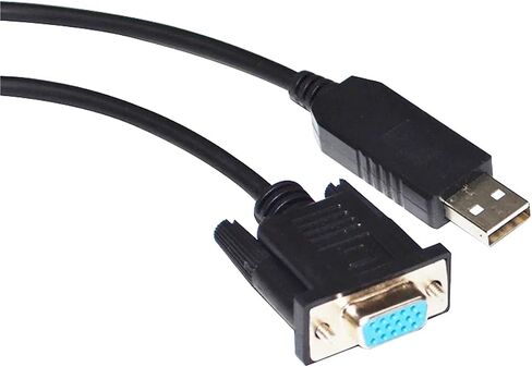 FT232RL Chip USB إلى VGA 15-PIN PUELD ADAPTER RS422 COMBORT PROGRAME CABING FOR CTB Servo Driver T4 Port Kable (1.8m) in Saudi Arabia