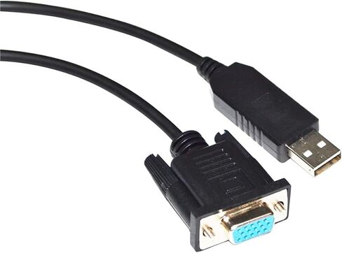 FT232RL Chip USB إلى VGA 15-PIN PUELD ADAPTER RS422 COMBORT PROGRAME CABING FOR CTB Servo Driver T4 Port Kable (1.8m) in Saudi Arabia