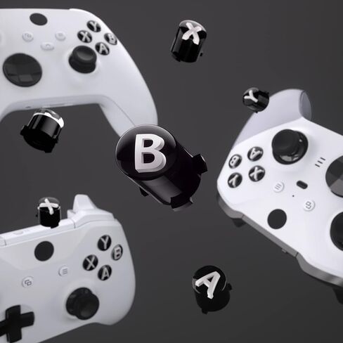 eXtremeRate Custom Shell + Three-Tone ABXY Button for Xbox Elite 2 Core Controller - White in Saudi Arabia